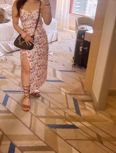 Floral Midi Slip Dress