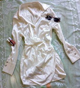 Satin Shirt Dress ✨