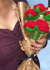 Crochet Flower Bouquet