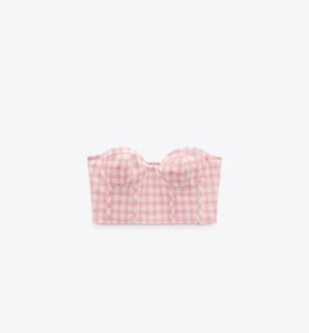 Zara Pink Crop Top