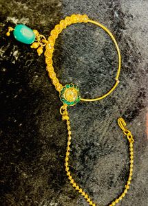 Green Colour Bridal Jewellery Set