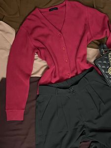 Cherry Red Cardigan🍒❤️