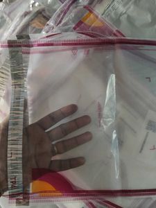 25 - 10x12 Inches Meesho Printed Poly Bags
