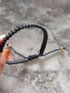 Handmade Black Macrame Bracelet