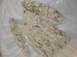 New Urbanic Sequin &amp; Tulle Mermaid Gown