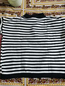 Striped Knit Sweater