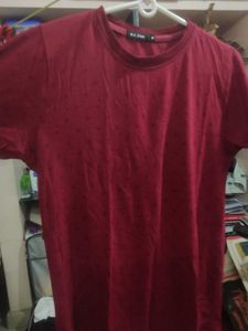M.C. Zone Red Printed T-Shirt