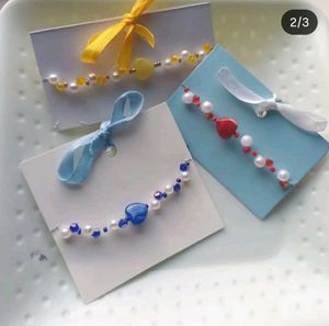 Heart Beaded Bracelets