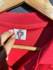 Red Portugal Soccer Jersey