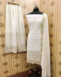 Elegant White Kurta Set