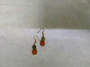 Cute, Small, Golden Colour, Small Rose, Bead, Pear
