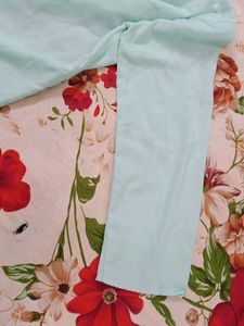 Mint Green Button-Down Top