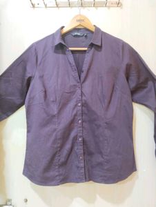 Purple  Button-Up Shirt 💗