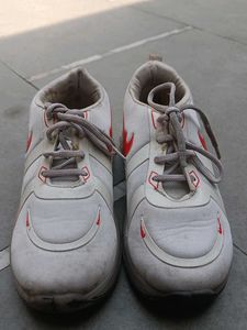 White Sport Shoe For Kids