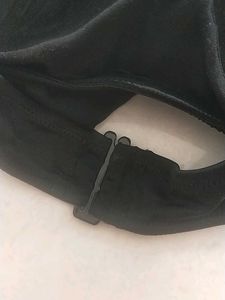 XL Black Ruffled Bikini Top(Joe Fresh)