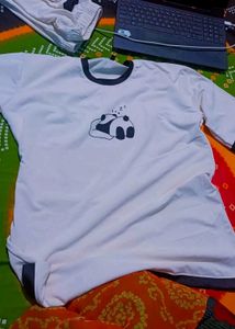 Cute Panda Pajama Set