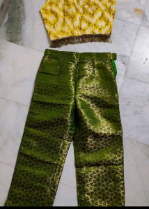 Ethnic Blouse and pant set