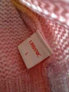 URBANIC Rainbow Knit Sweater