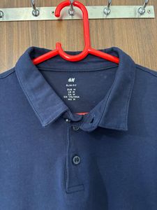 Navy Blue Polo Shirt - Classic Style