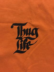 Orange Thug Life Tee
