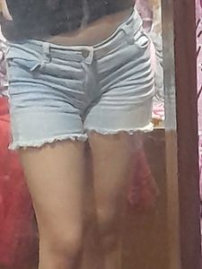 Ripped  Mini Shorts