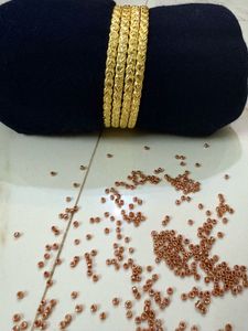 Golden Bangle Set