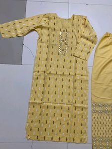 simple Kurta Set Suit  🤍🧡❤️
