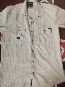 New Black Lion Checkered Shirt