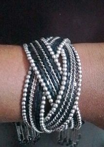 Statement Silver Bracelet