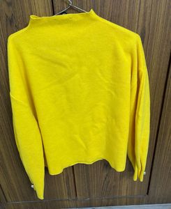 Yellow Baggy Sweater