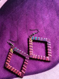 Diamond Shaped Earrings