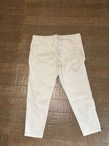 White Cotton Jeans