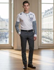 Men's Long Sleeve Casual Top