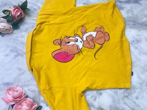 Vintage &#39;Jerry&#39; Yellow Button-Up Shirt