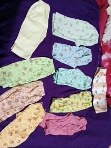 0-9 months, Cotton pajama,10 in count AA