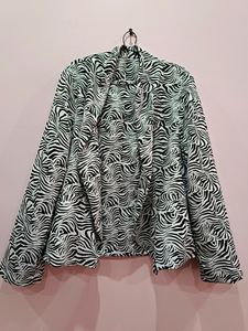 Trendy Black and White Jacket