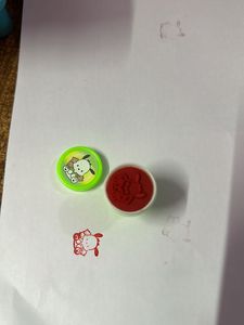 10 Pcs Animal Carton Emoji Face Design Stamps