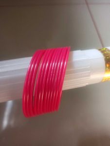 Light Pink, Dark Pink, Maroon, Sky Bangles