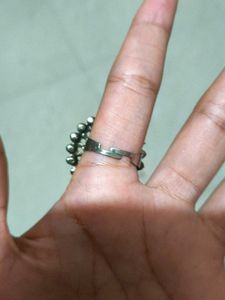 Silver Stone Ring