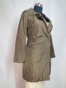 Olive Green Trench Coat