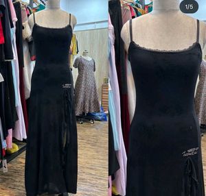Black Slip Dress