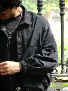 Edgy Black Jacket With Unique Embroidered Design