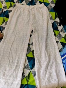 White Plazo For Women