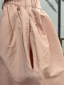 Pink Casual Skirt
