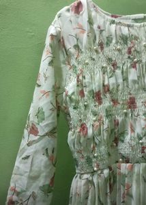 Floral Print Maxi Dress