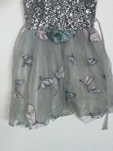 Girls&#39; Sequin and Butterfly Dress