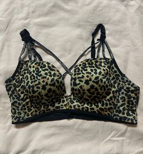 Leopard Print Bra