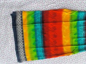 Rainbow Striped Kurti