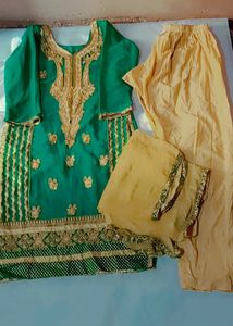 Suite With Pant And Dupatta