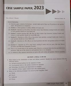 Together With Sample Paper For Class 10 Student Social Science